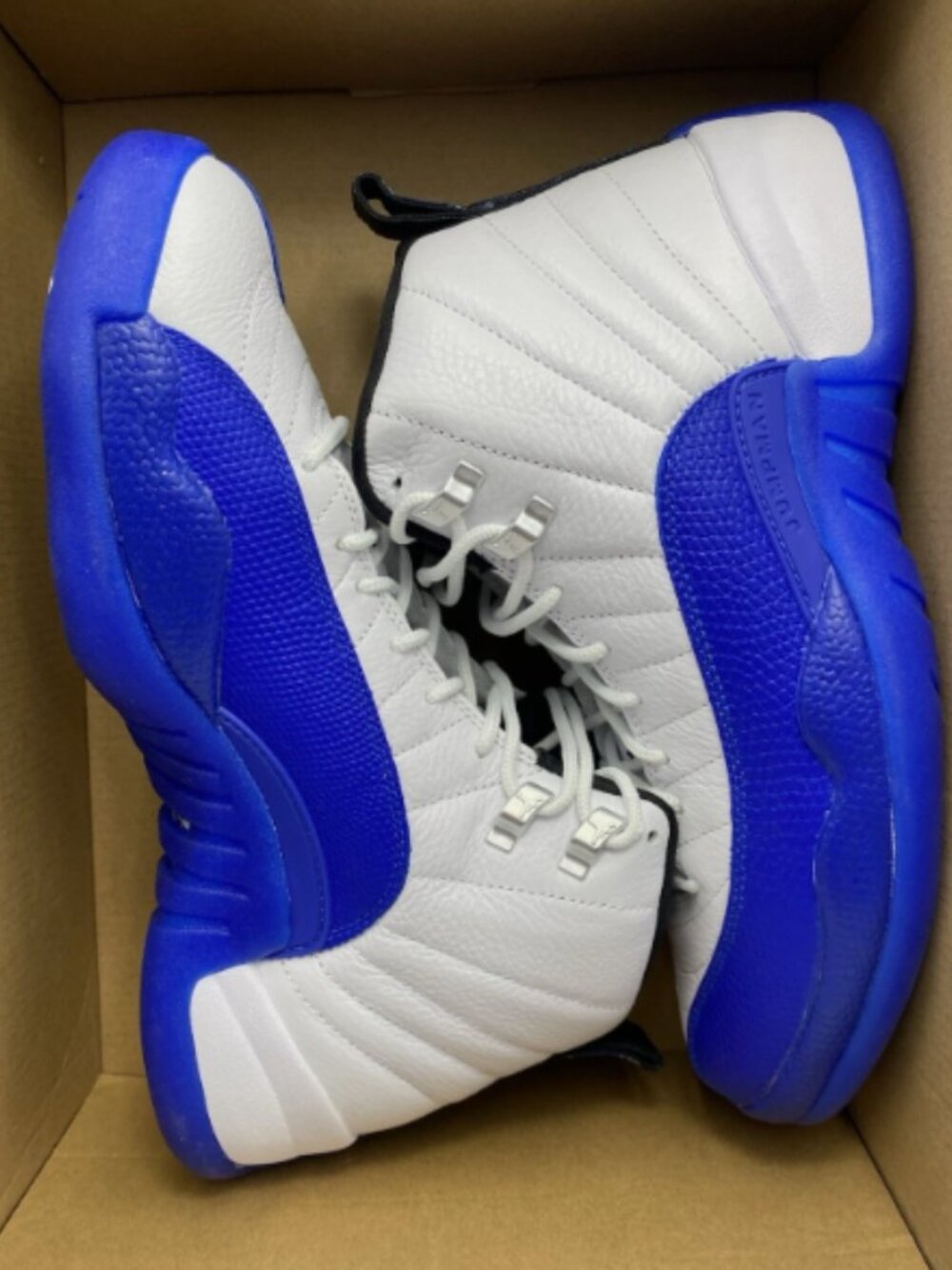 Nike Air Jordan 12 Retro White Black Game Royal